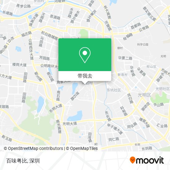 百味粤比地图