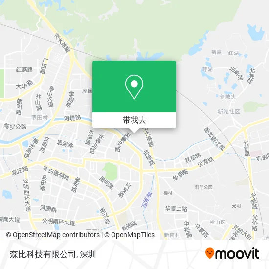 森比科技有限公司地图