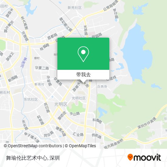 舞瑜伦比艺术中心地图