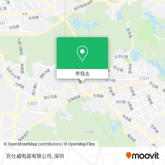 百仕威电器有限公司地图