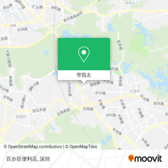 百步臣便利店地图