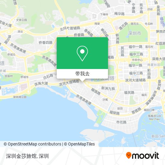 深圳金莎旅馆地图