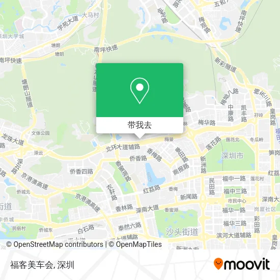 福客美车会地图