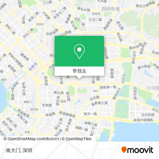 南大门地图