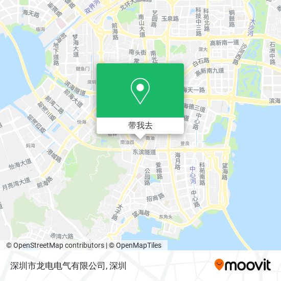 深圳市龙电电气有限公司地图