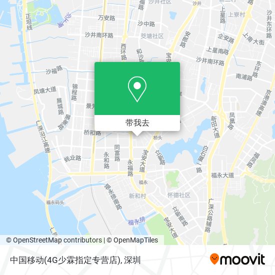 中国移动(4G少霖指定专营店)地图