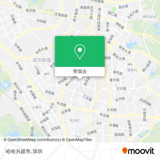 哈哈兴超市地图