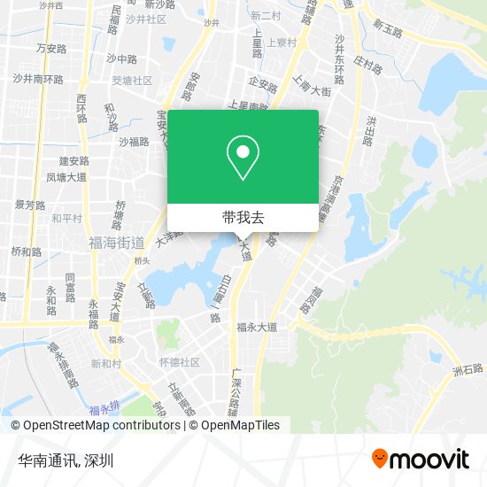 华南通讯地图