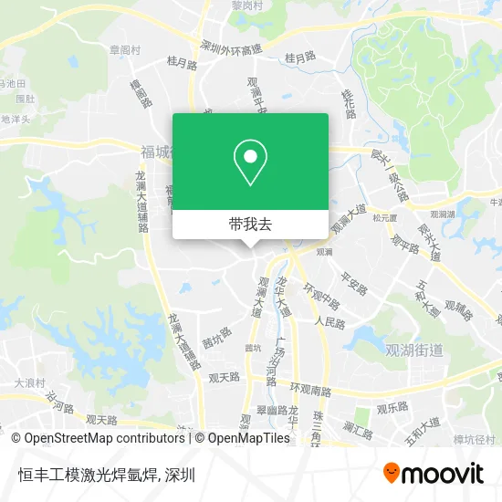 恒丰工模激光焊氩焊地图