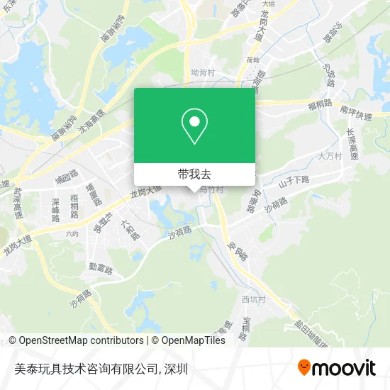 美泰玩具技术咨询有限公司地图