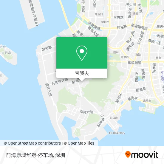 前海康城华府-停车场地图