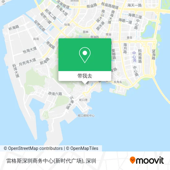 雷格斯深圳商务中心(新时代广场)地图