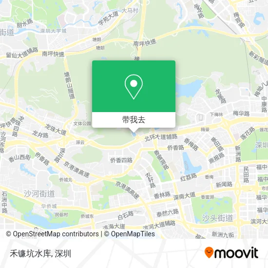 禾镰坑水库地图
