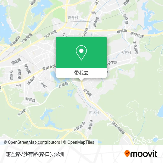 惠盐路/沙荷路(路口)地图