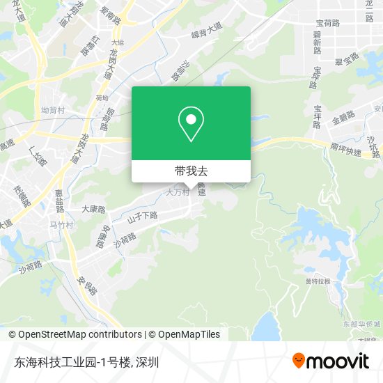 东海科技工业园-1号楼地图
