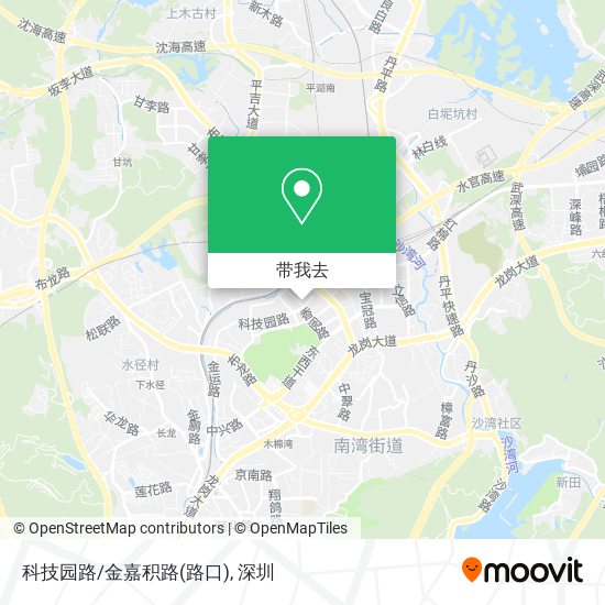 科技园路/金嘉积路(路口)地图
