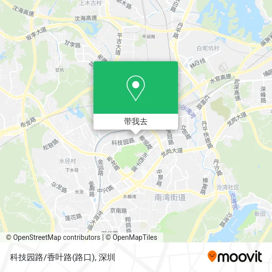 科技园路/香叶路(路口)地图