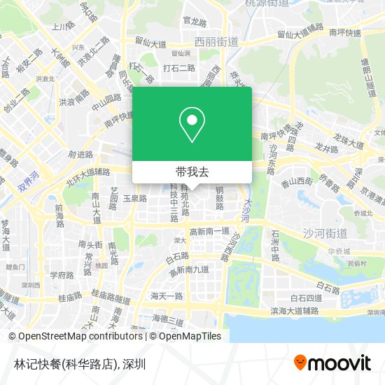 林记快餐(科华路店)地图