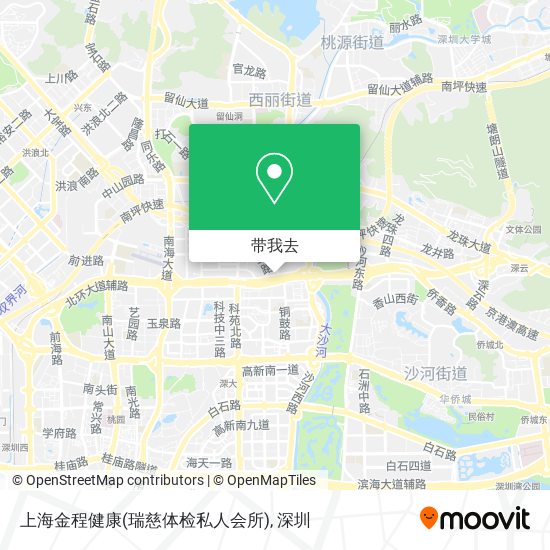 上海金程健康(瑞慈体检私人会所)地图