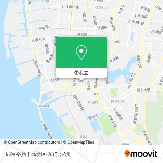 同富裕鼎丰高新区-东门地图