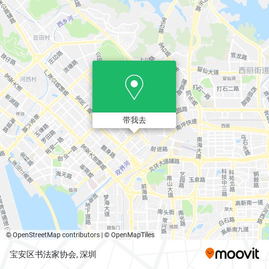宝安区书法家协会地图
