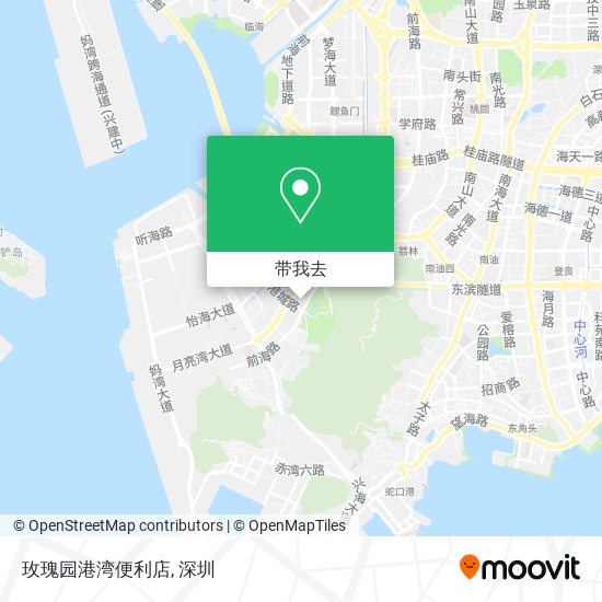 玫瑰园港湾便利店地图