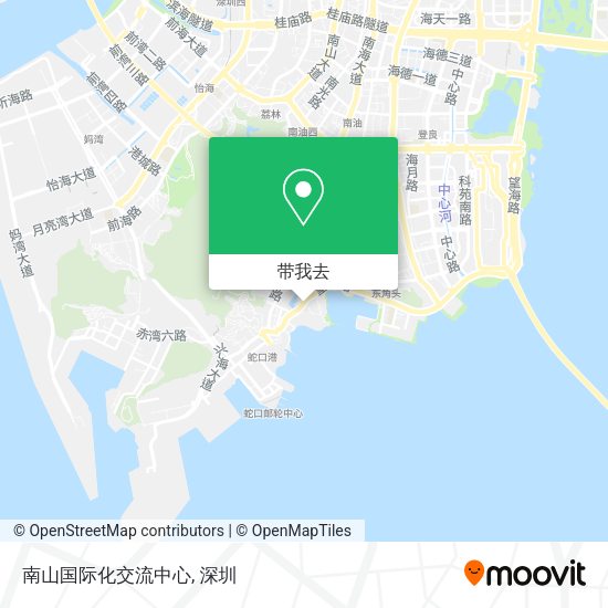 南山国际化交流中心地图