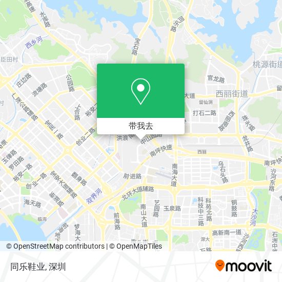 同乐鞋业地图
