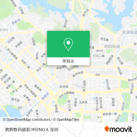 腾辉数码摄影冲印NO.3地图
