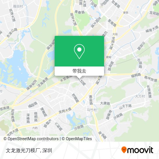 文龙激光刀模厂地图