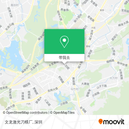文龙激光刀模厂地图