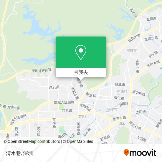 清水巷地图