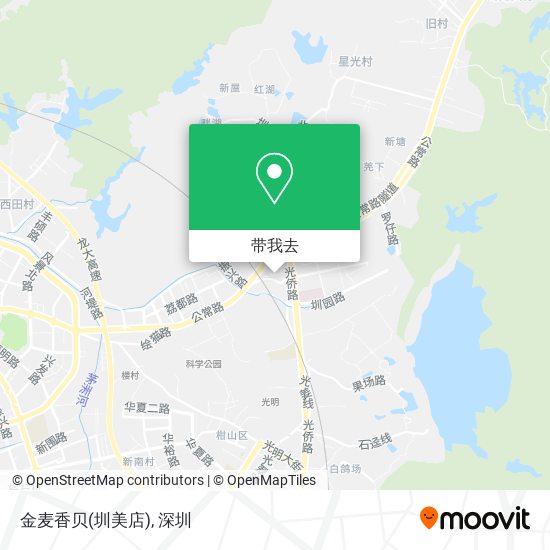 金麦香贝(圳美店)地图