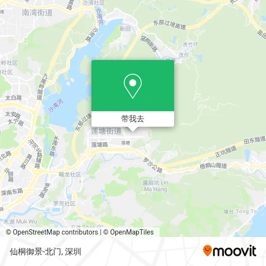 仙桐御景-北门地图