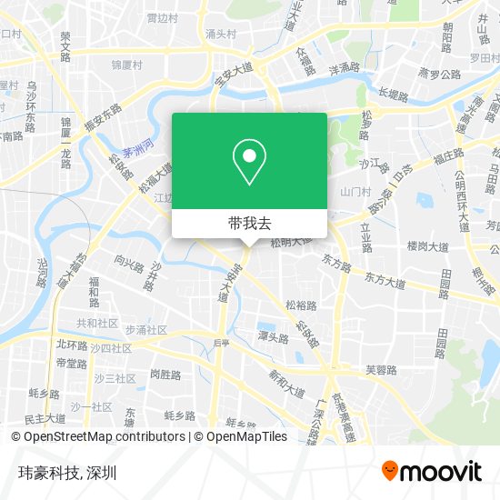 玮豪科技地图
