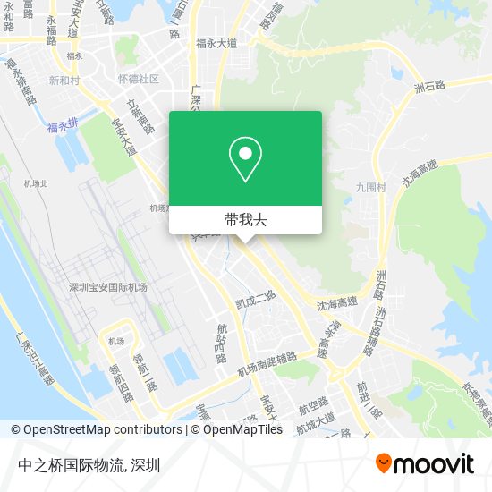 中之桥国际物流地图