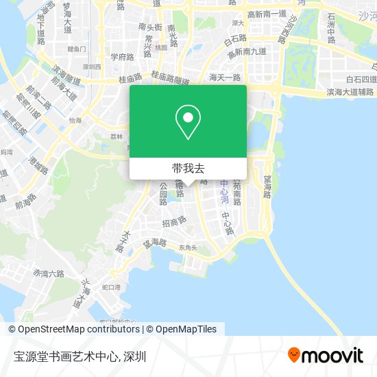 宝源堂书画艺术中心地图