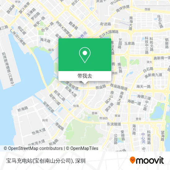 宝马充电站(宝创南山分公司)地图