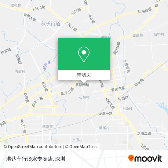 港达车行淡水专卖店地图