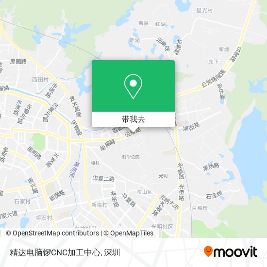精达电脑锣CNC加工中心地图