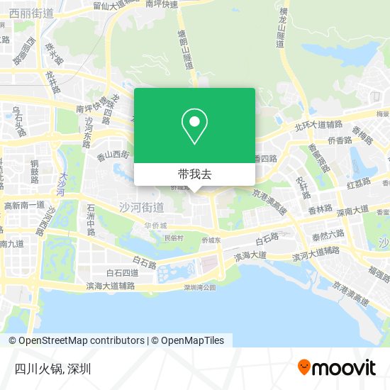 四川火锅地图