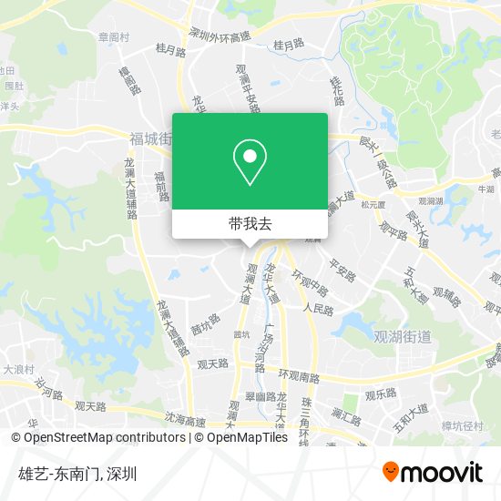 雄艺-东南门地图