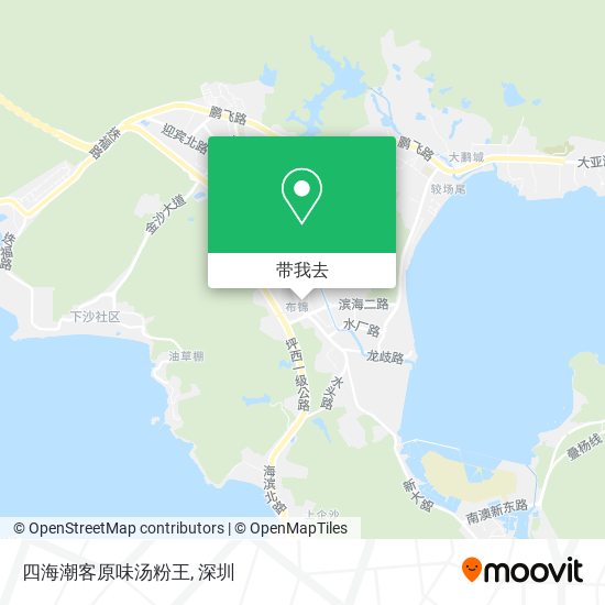 四海潮客原味汤粉王地图