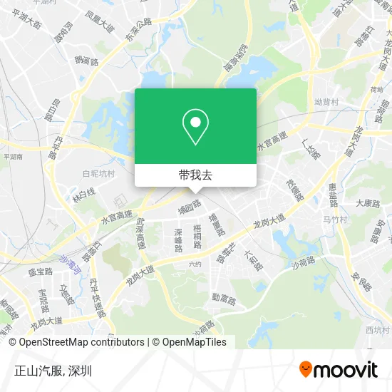 正山汽服地图