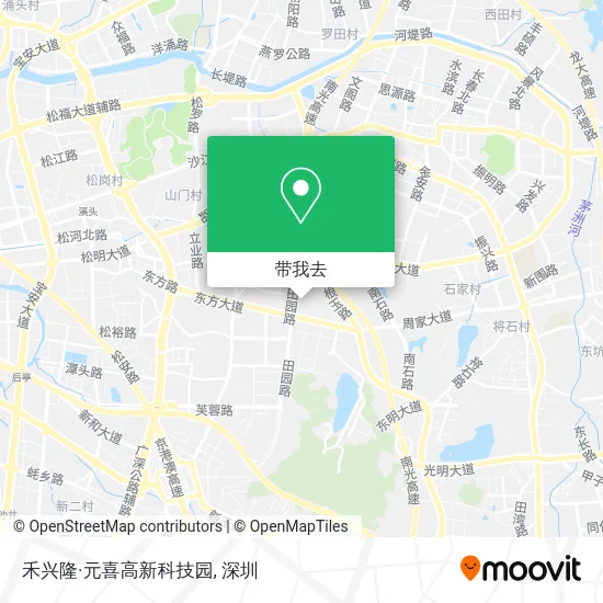 禾兴隆·元喜高新科技园地图