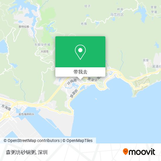 森粥坊砂锅粥地图