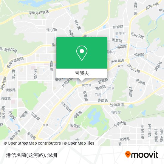 港信名商(龙河路)地图