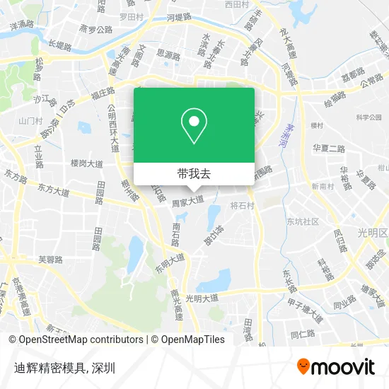 迪辉精密模具地图