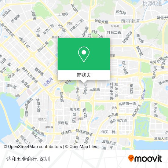 达和五金商行地图