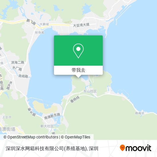 深圳深水网箱科技有限公司(养殖基地)地图